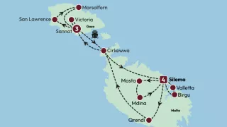 Malta-Highlights-2025-map