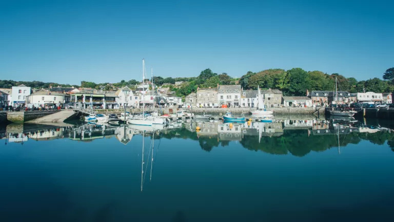 A view of Padstow Harbour
