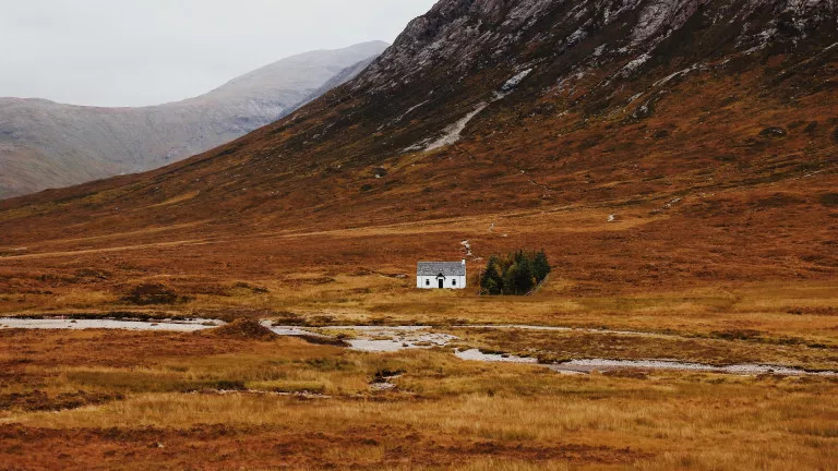 A small house in Scotland