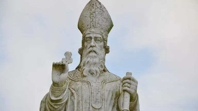 Sculpture of St. Patrick