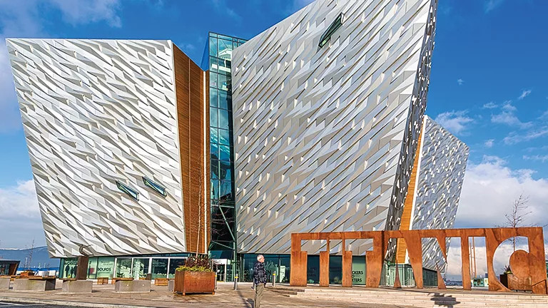 Titanic Museum in Belfast, Northern Ireland
