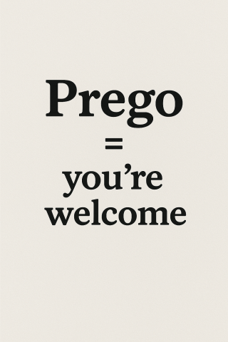 Quote card for Italian phrase