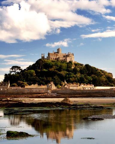 Sunny view St Michael's Mount