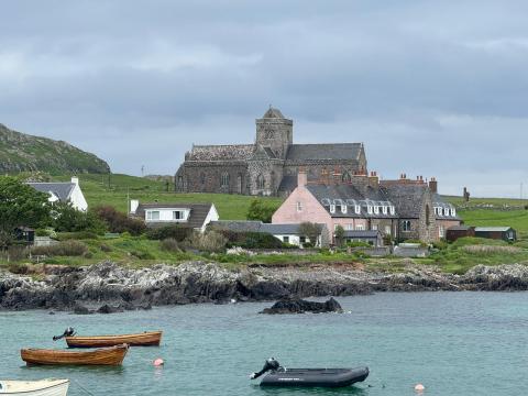 Harbour and village in Iona