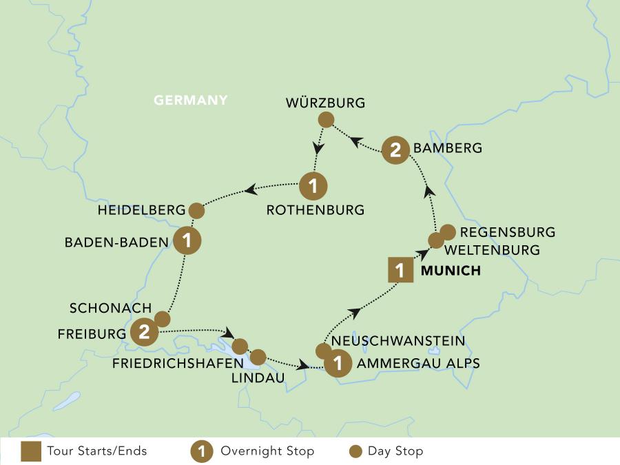 A Journey through Germany  Tours of Germany  Blue-Roads Touring