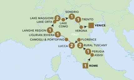 Italian Indulgence map 2023