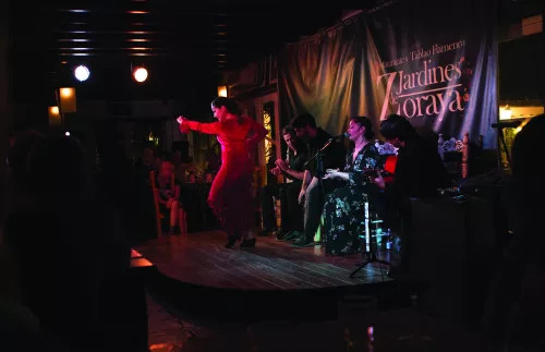Seville flamenco dancing